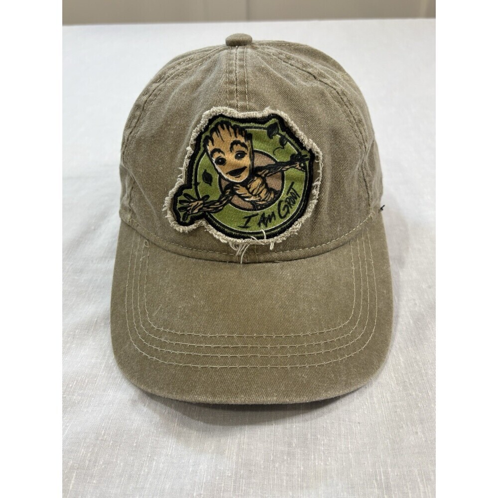 Disney Parks Marvel Guardians Of The Galaxy "I AM GROOT" Baseball Cap Adult
